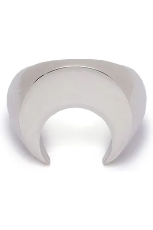 Marine Serre Crescent-moon polished ring