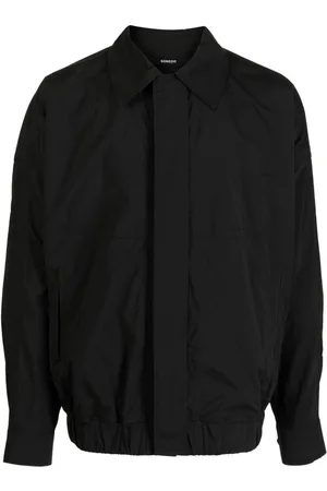 SONGZIO Dolman Cocoon spread-collar shirt