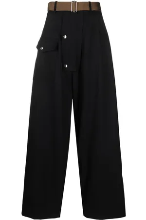 Plan C Wide-leg cargo trousers