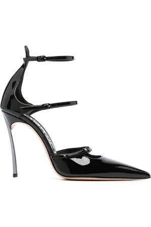 Casadei Super Blade Rachel 100mm leather pumps