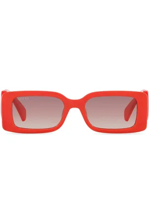 Gucci Eyewear logo-embellished square-frame Sunglasses - Farfetch