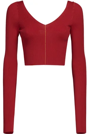 Marni Ribbed V-neck jumper