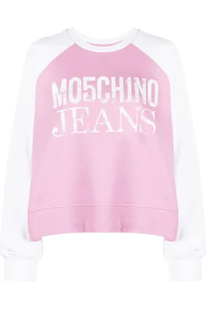 Moschino Logo-print cotton sweatshirt