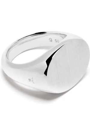 TOM WOOD Ivy sterling signet ring