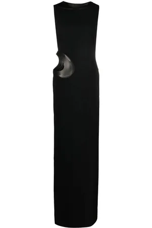 Tom Ford Cady cut-out sleeveless gown