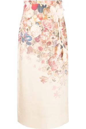 ZIMMERMANN Luminosity pencil midi skirt