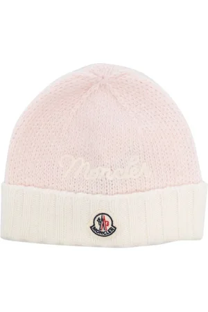 Moncler Logo-patch virgin-wool beanie