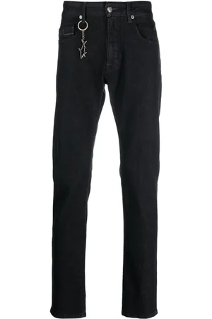 Paul & Shark Mid-rise straight-leg jeans