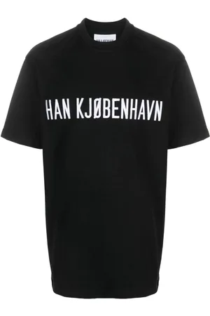 HAN Kjøbenhavn Logo-print organic cotton T-shirt