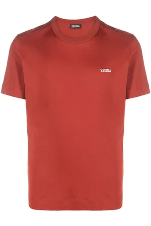 Ermenegildo Zegna Logo-embroidered cotton T-shirt