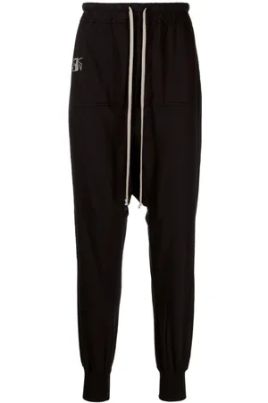 Rick Owens Drop-crotch track trousers