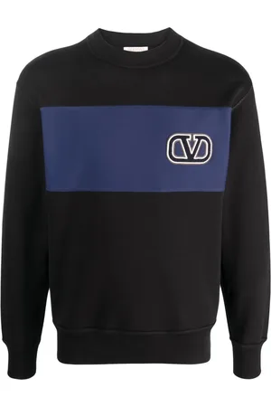 VALENTINO GARAVANI VLogo Signature patch cotton sweatshirt