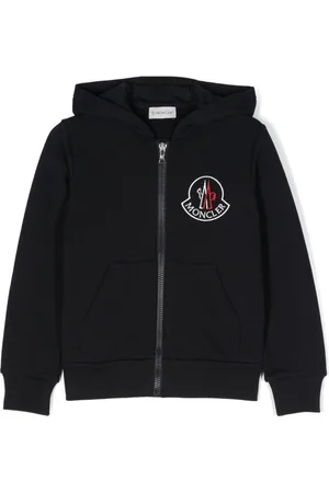 Moncler Logo-patch zip-fastening hoodie