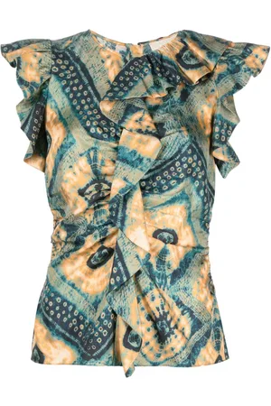 ULLA JOHNSON Vida silk blouse