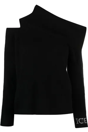 Iceberg Logo-print cut-out detailing jumper