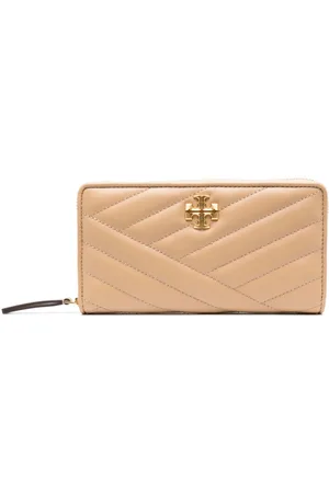 Tory Burch Kira Chevron zipped continental wallet
