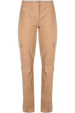 SEMICOUTURE Button-up tapered trousers