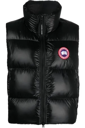 Canada Goose Cypress logo-patch puffer vest