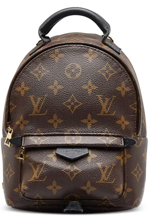 Louis Vuitton 2020 pre-owned Mini Monogram Denim Patchwork Palm Springs  Backpack - Farfetch