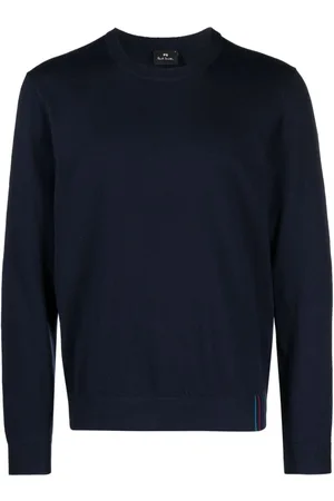 Paul Smith Rainbow-stripe fine-knit jumper