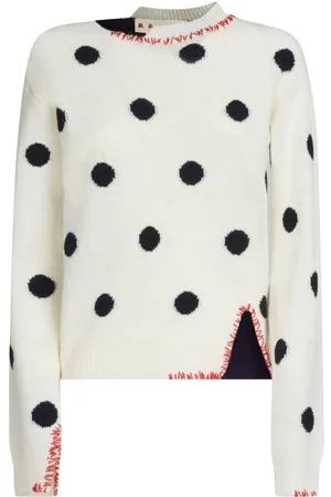Marni Polka-dot intarsia jumper