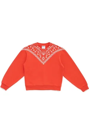 MARCELO BURLON Bandana-print cotton sweatshirt