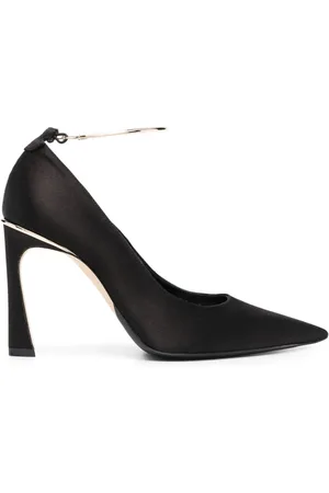 Victoria Beckham 100mm pointed-toe satin pumps