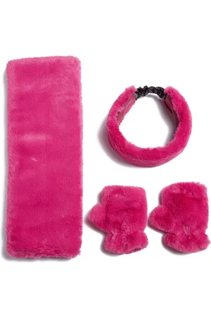 Apparis Abby faux-fur scarf set