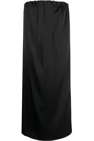 Loulou Studio Siple strapless satin midi dress