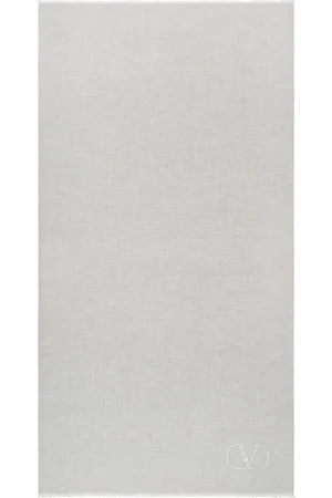 VALENTINO GARAVANI VLogo Signature cashmere-silk shawl