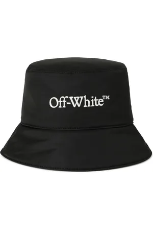 OFF-WHITE Bookish embroidered-logo bucket hat