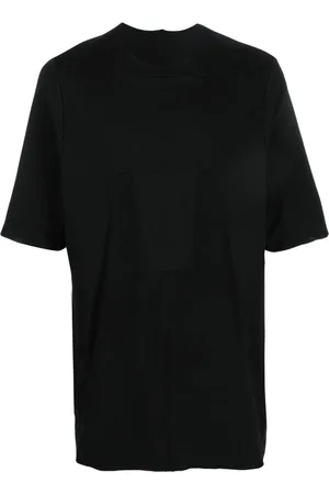 Rick Owens Panelled-design short-sleeve T-shirt