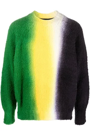 SACAI Brushed gradient-effect jumper