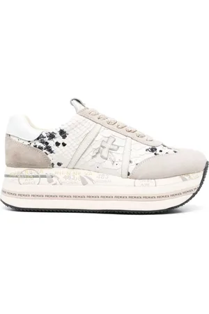 Premiata Beth leather sneakers
