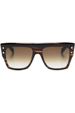 Balmain Eyewear Imperial square-frame Sunglasses - Farfetch