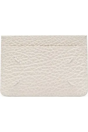 Maison Margiela Four-stitch leather card holder