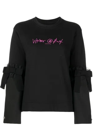 Viktor & Rolf Embroidered-logo detail sweatshirt