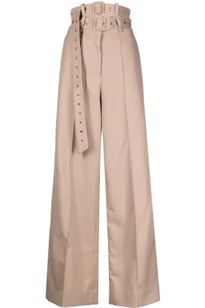 Rokh Belted wide-leg trousers