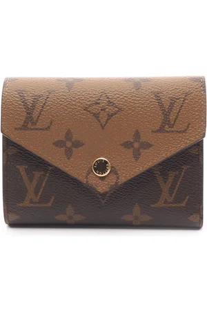 Louis Vuitton, Bags, Louis Vuitton Monogram Bifold Wallet Custom Blue  Button