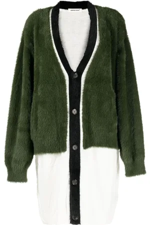 UNDERCOVER Layered-design V-neck cardigan