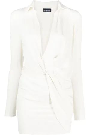 Jacquemus La Robe Bahia jersey minidress