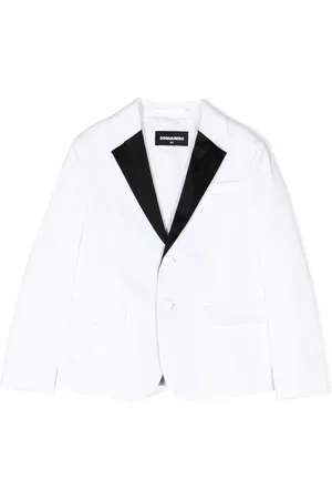Dsquared2 Notched-lapels cotton blazer