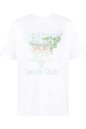 Casablanca Tennis Club Icon cotton T-shirt