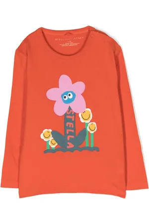 Stella McCartney Floral-print cotton T-shirt