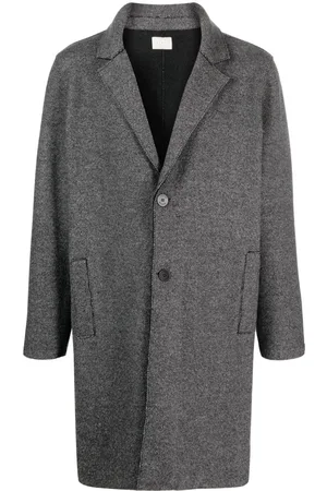lunaria cashmere Single-breasted cashmere coat