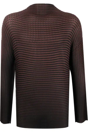 SUNNEI Pleated long-sleeved T-shirt