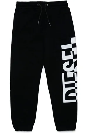 Diesel Logo-print cotton trousers