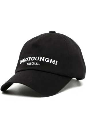 WOOYOUNGMI Logo-embroidered cotton cap
