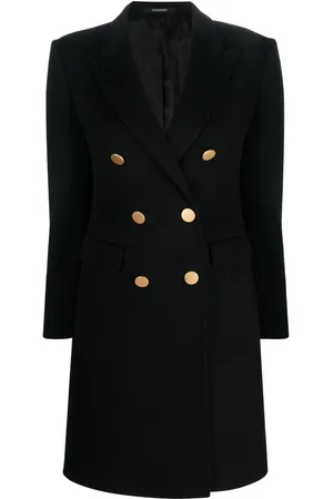 TAGLIATORE Double-breasted cashmere coat