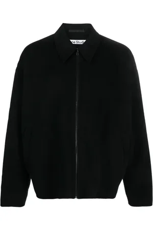 Acne Studios Zip-up wool shirt jacket